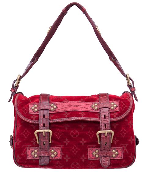 louis vuitton handbag with red trim|louis vuitton handbags red lining.